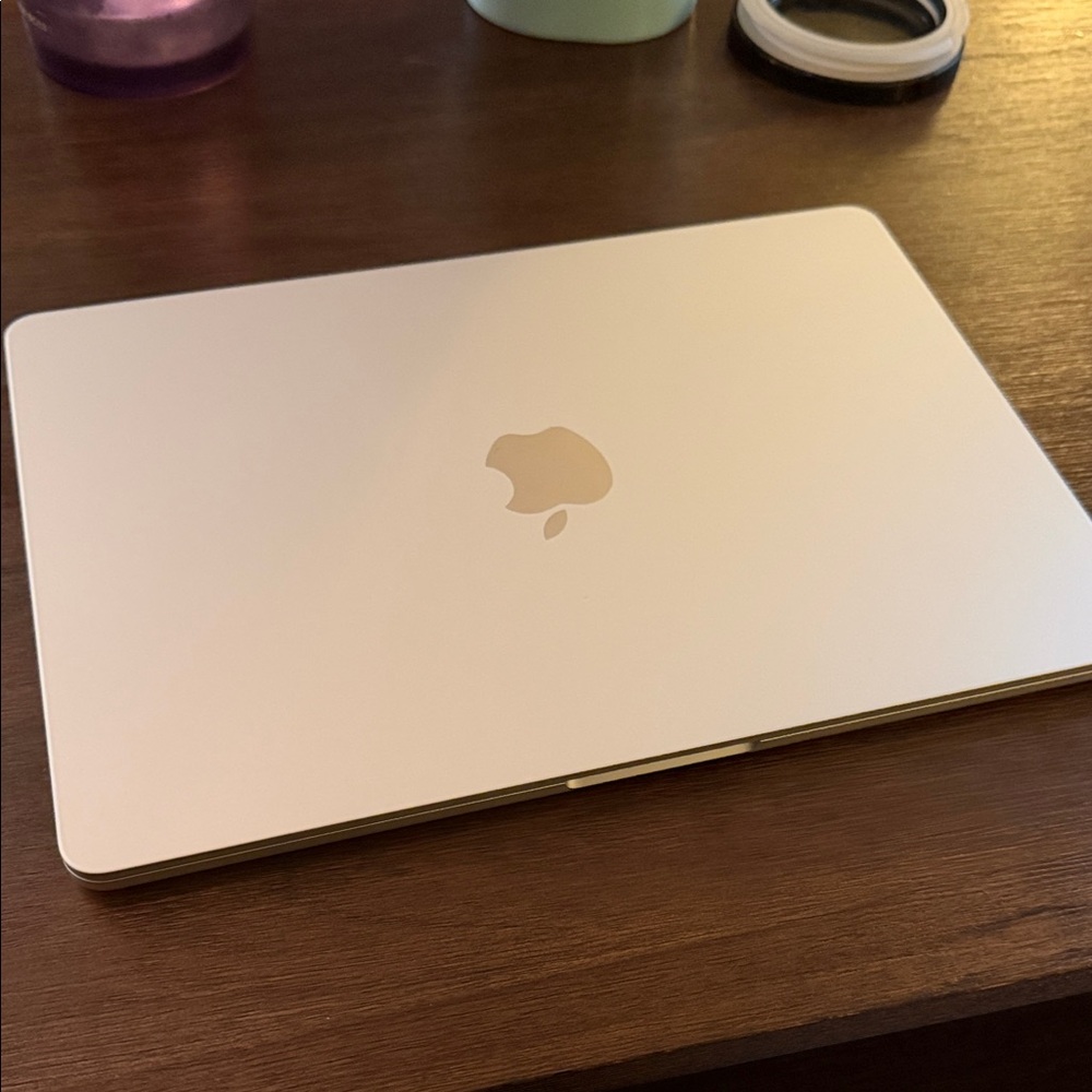 Apple Laptop in Sleek Silver Finish